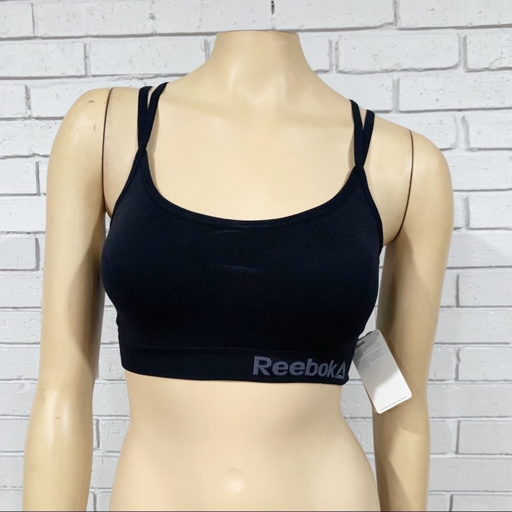 Reebok Women's StrappyLonglineRacerback Sports Bra‎